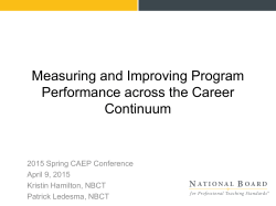 Measuring and Improving Program Performance across the