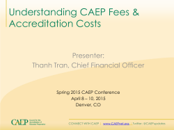 Understanding CAEP Fees & Accreditation Costs
