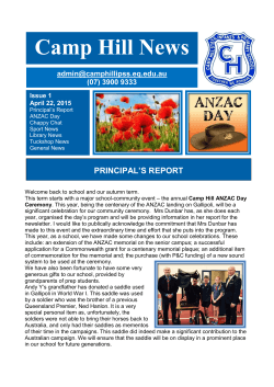Newsletter-2015-04.23 - Camp Hill State Infants and Primary School