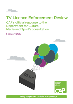 TV licence enforcement review