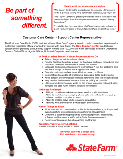 Learn more about CCC Support Center Representatives