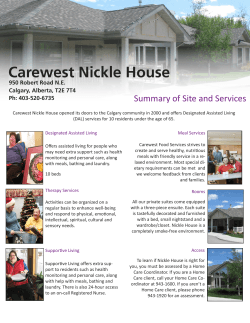 Carewest Nickle House