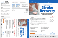 Stroke Recovery - Summit Professional Education