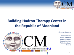 Building Hadron Therapy Center in the Republic of Moonland