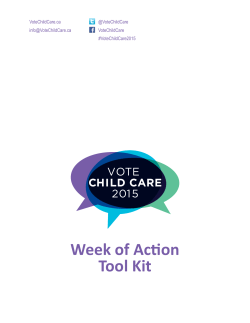 Week of Action Tool Kit