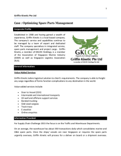 Case : Optimizing Spare Parts Management