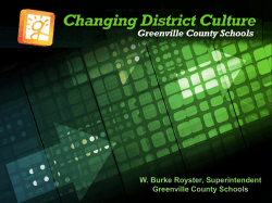 District Culture â Greenville County Schools
