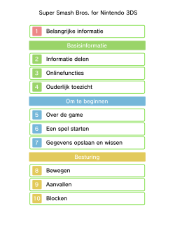 Super Smash Bros. for Nintendo 3DS