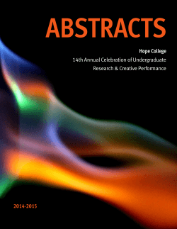 PDF of - Celebration of Undergraduate Research