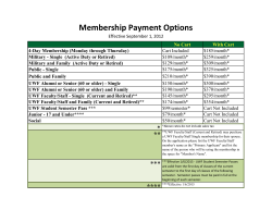 Scenic Hills Country Club Membership Payment Options