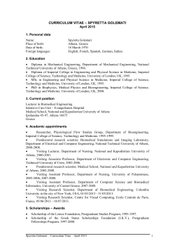 SPYRETTA_GOLEMATI_CV_APR2015_EN