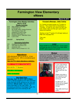 Farmington View Elementary eNews