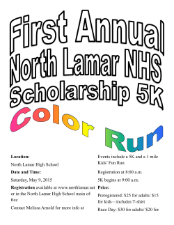 NHS Color Run Advertisement (Read-Only)