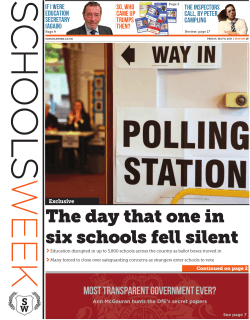 The day that one in six schools fell silent
