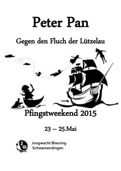 Pfingstweekend 2015 - JuBla Schwamendingen
