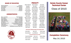 Click this link to see the Completion Ceremony Information Pamphlet
