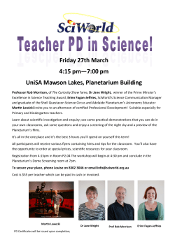 Science PD for K-7 teachers
