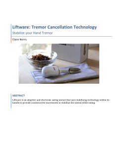 Liftware: Tremor Cancellation Technology