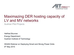 Maximizing DER Hosting Capacity of LV and MV Networks (Webinar