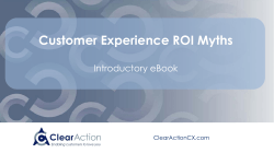 to get your "Customer Experience Myths" ebook
