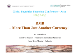 RMB - GSF Conference Singapore