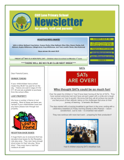 to view newsletter - Cliff Lane Primary