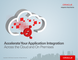 Accelerate Your Application Integration Across the