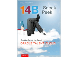Sneak Peek - Oracle Cloud