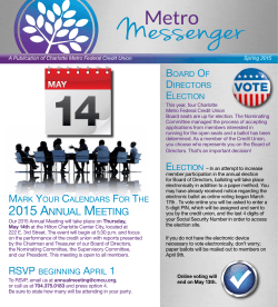 Messenger - Charlotte Metro Credit Union