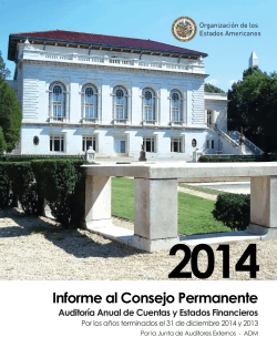 OAS Audit Book 2014