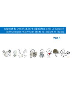 Rapport du COFRADE 2015
