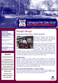 newsletter-2015-03-26 - Collingwood Park State School