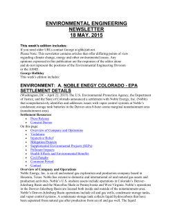 environmental engineering newsletter 18 may. 2015