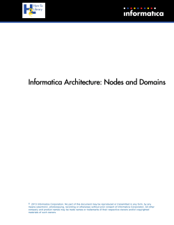 Nodes and Domains - Communities