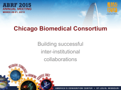 Chicago Biomedical Consortium