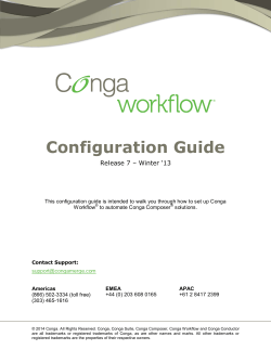 Conga Workflow Configuration Guide (7)