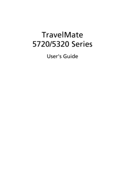 TravelMate 5720/5320 Series