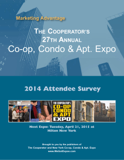 Attendee Survey - The Cooperator`s Co