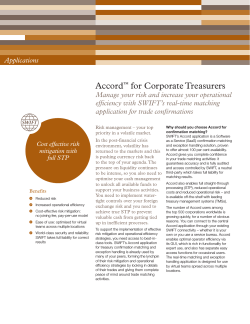 Accord for Corporates - factsheet