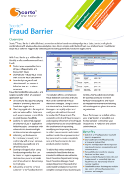 Fraud Barrier