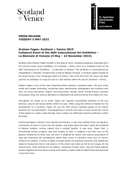 PRESS RELEASE TUESDAY 5 MAY 2015