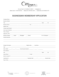 membership forms +