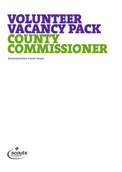 CC Vacancy Pack Buckinghamshire