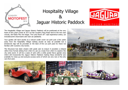 Hospitality Village & Jaguar Historic Paddock