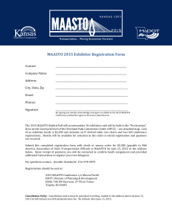 Exhibitors Registration PDF