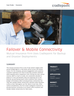 Failover & Mobile Connectivity