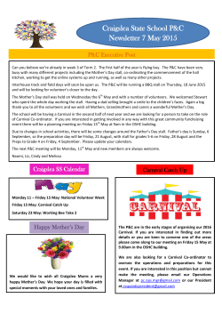 7-may-pcnewsletter - Craigslea State School