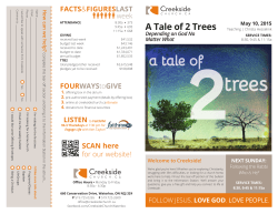 A Tale of 2 Trees - Creekside Church