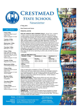newsletter-2015-05-08 - Crestmead State School