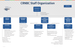 CRNBC Staff Organization